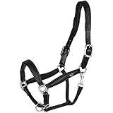 Marengos Halfter Soft Comfort Leder schwarz Warmblut