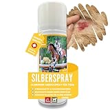 Silberspray für Tiere I Wundspray Wundschutz Pferd Hund Katze I Silber Spray Wundheilung I...