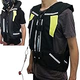 LGChobby Aufblasbare Anti-Fall-Weste, Rennanzug, Reitweste, Airbag, professionelle Airbag-Weste mit...