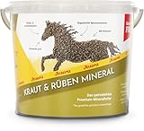 Josera Kraut und Rüben Mineral (1 x 4kg) Premium Pferdefuttergetreidefreies MineralfutterStärke-...