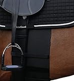 Sporenschutz für das Pferd, elastisch, schwarz, Gr. Vollblut | Horse Sensitive Bandage - Spur...