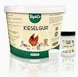 Bey&Co® Kieselgur-Pulver für Nutztiere und Haustiere I mehr Hygiene, weiße Kieselgur für...