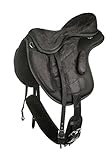 HKM 573882 baumloser Sattel, XL, schwarz