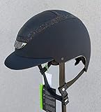 Kask Reithelm Dogma Chrome Light mit Swarovski - Rivet, incl. Innenpolster, Größe 55
