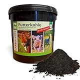 3,5 kg CarboVerte Futterkohle für Pferde, Rinder, Schweine und Geflügel, nach GMP+ FSA gesichert,...