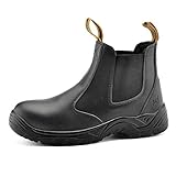 SAFETOE Sicherheitsstiefel Arbeitsschuhe mit Stahlkappe M8025 (S3 klassischer Artikel) von...