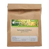Makana Spitzwegerichblätter für Tiere, geschnitten, 500 g Tüte