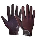 WDEC Reithandschuhe, Unisex Erwachsene, Reithandschuhe Atmungsaktiv, Touchscreen Handschuhe, für...