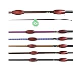 JA Horse Fleck Dressurgerte Gerte Reitgerte FELDMANN Balance Classic (120 cm, Brown)