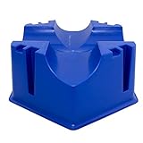 Gewa Stangenhalter Cavaletti Mini Cube für die Bodenarbeit Blau