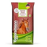 Eggersmann Pferdemüsli Senior getreidefrei - 15kg Natürliches getreidefreies Pferdefutter mit...