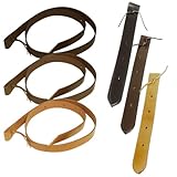 PFIFF 004334 Off-Billett, Sattelgurt, Westernsattelgurt, Westernsattel, Westernreiten, Leder, Braun,...