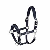Eskadron Halfter Doublepin Crystal Platinum 22 Navy V