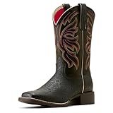 Ariat Damen Cowboystiefel BUCKLEY Westernreitstiefel Lederstiefel Schwarz 39 EU