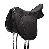Wintec WINTECLite D´Lux Dressur Sattel, schwarz, 17.5 Zoll (44 cm)