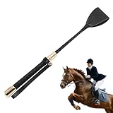 YIIWONI 30CM Gerte Pferd Mit PU-Leder, Reitgerte mit Griff und Aufhängeseil, Leichte Peitsche...