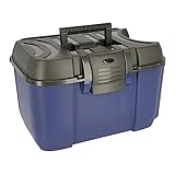 Kerbl 3220553 Putzbox Jumbo, Blau/Schwarz, 525mm x 340mm x 300mm, 2 Stück