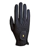 Roeckl ROECK-Grip Handschuh, Unisex, Reithandschuh, Schwarz, Größe 7,5