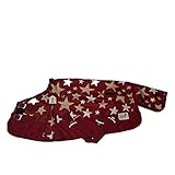 Regendecke Winterdecke Outdoor Decke Weidedecke 65 70 75 80 85 90 95 100 Weinrot Sterne 0 oder 200...
