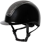 Harry's Horse Reithelm Regal Sparkle, Farbe:schwarz, Größe:55-57