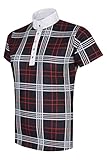 WAGNER Turniershirt, Reitshirt, Turnierbluse, Reitbluse, Competition Shirt (Schwarz, M)