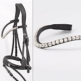 Heinick Trense Performance Schwedisch Lack Abnehmbarer Sperrriemen Schnallen ~ Vollblut ~ Auswahl...