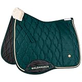 WALDHAUSEN Schabracke Modern Rosé, Vielseitigkeit, tannengrün/gold