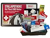 Stallapotheke für Pferd und Reiter - Stall Apotheke von Apotheken-Express 18 teiliges Set -erste...