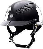 Back on Track® EQ3 Lynx Smooth Top Shiny Reithelm (L (59-61 cm))