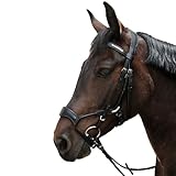 Brama West Ledertrense Flying Horse - anatomisch - für das sensibelste Pferd geeignet - schwarz -...