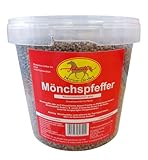 Scheidler horse-direkt Mönchspfeffer ganz für Pferde 1100 g Eimer - Keuschlammsamen z. B. für...