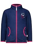 SALT AND PEPPER Mädchen Girls Jacket Horse EMB Fleece-Jacke, True Navy, Regular
