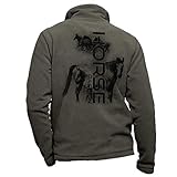 Pets-easy Fleecejacke Reiten mit einem Pferd und einem Fohlen – personalisierbare Reitbekleidung...