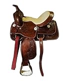 Esposita Westernsattel Set Texas Kids für Shetty und Pony, echtes Leder 10'