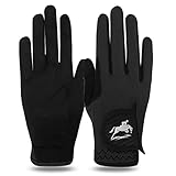 FINGER TEN Reithandschuhe Damen Touchscreen Sommer Reithandschuh Unisex Erwachsene Ladies Handschuhe...