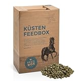 STRÖH Küsten Esparsette Cobs für Pferde (9kg Feedbox) • Esparsette Pferd • Magenfreundliches...