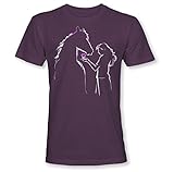 Mädchen Pferde T-Shirt: Pferde Liebe - Geburtstag-s Shirt Pferd - Kinder - Geschenk-Idee - Reiten...