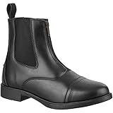 RL24 - Winter Jodhpur Reitstiefelette COMPANION FZ Kunstleder schwarz 40