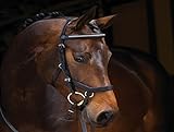 Horseware Rambo Micklem Diamante Competition Bridle Trense Black (Large Horse)
