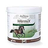 AniForte WermiX Pulver für Pferde und Ponys 250g - Naturprodukt nach Wurmbefall mit Saponine,...