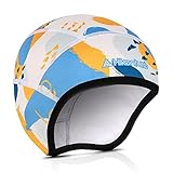 HIKENTURE Fahrrad Mütze Winter Kinder, Fahrradmütze unter Helm, Wintermütze Unter-Helmmütze...