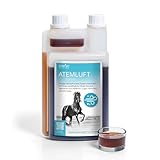 STRÖH 'ATEMLUFT (1l) • Hustensaft Pferd • Hustenmittel für Pferde • Husten-Sirup zur...