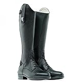 TATTINI Reitstiefel Modell Breton Young für Jungen und Frauen, Schwarz , 35 S