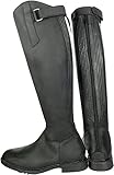 HKM Unisex Rijlaarzen -Flex Country-, kort/normale breedte9100 Reitstiefel, Schwarz, 46 EU