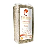 eivolution Hanfeinstreu 14 KG - Für Hühner, Nager wie Meerschweinchen und Kaninchen & Pferde -...