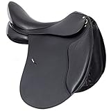Euroriding Remus Dressursattel | Farbe: SCHWARZ/Black | Größe: 17,5 / MEDIUM