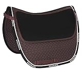 Equinate 3 Zonen Korrektur Schabracke Allround mit 8 Memory Foam Einlagen zur Sattelanpassung WB...