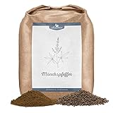 Krauterie reines Mönchspfeffer-Pulver für Pferde in Spitzenqualität (1000 g) - Artgerechtes...