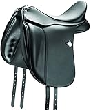 Bates Dressursattel Klassik schwarz 17,5''