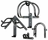AMKA Geschirrhalter Pferd Set für Pferdegeschirr 4-teilig Kutschgeschirr Geschirrhalter-Set...